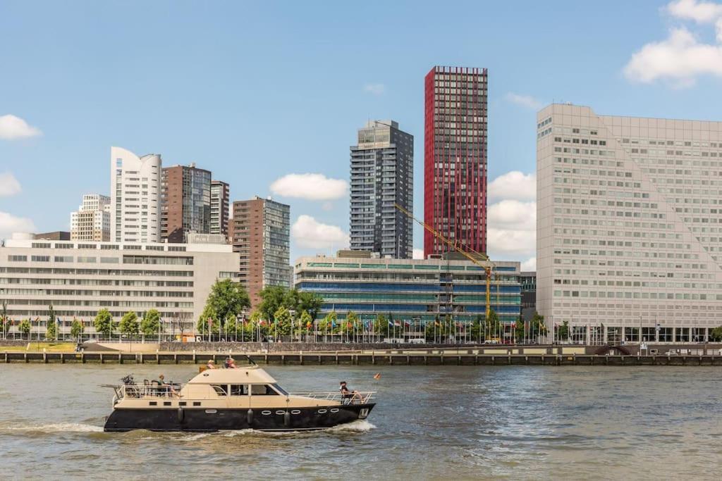 Stunning View Apt Free Parking Apartment Rotterdam Exterior photo